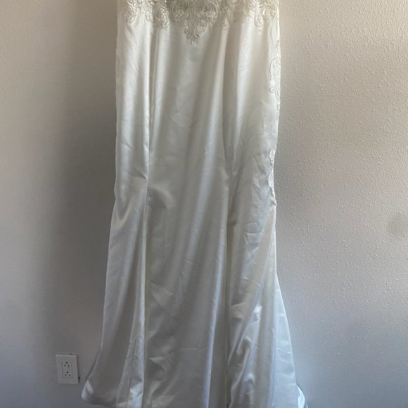 AW ANIAS WEDDING DRESS Bridal Gown Bride Size 16 - Picture 14 of 16